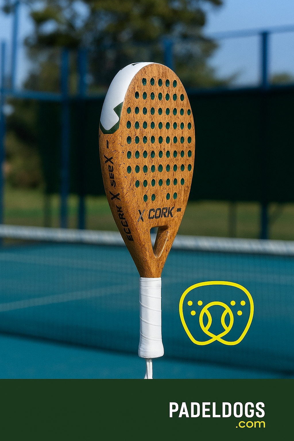 PadelDogs.com Cork Padel Extreme Deus