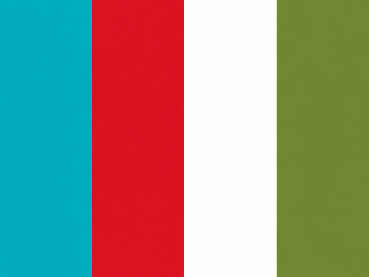 Cork Padel in turquoise, red, white and green
