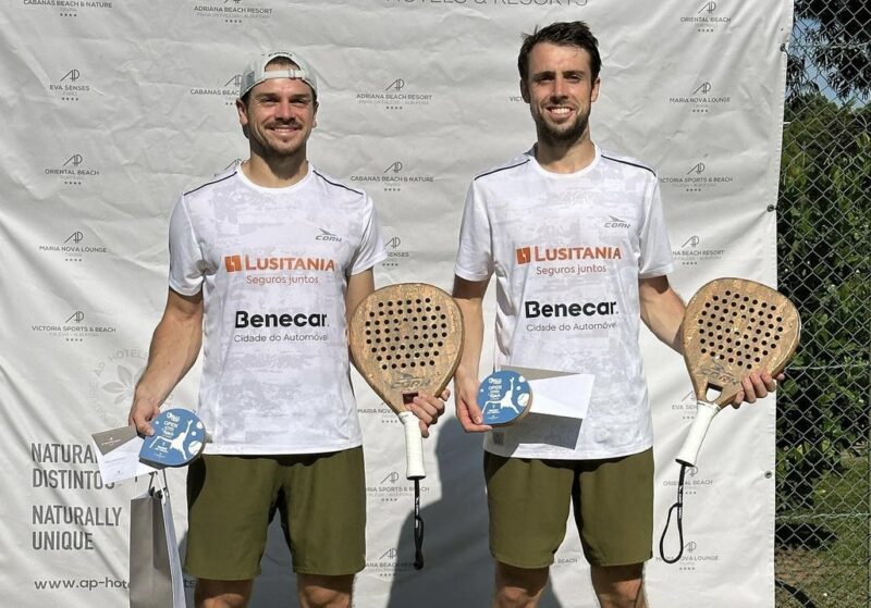 Miguel and Nuno Deus - Cork Padel Rackets 