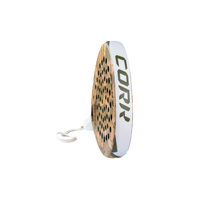 Paddle with cork texture and 'Cork' branding on a white background