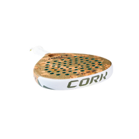 Paddle with cork texture and 'Cork' branding on a white background