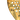 Close-up of a gold and green limited edition product with cut-out design