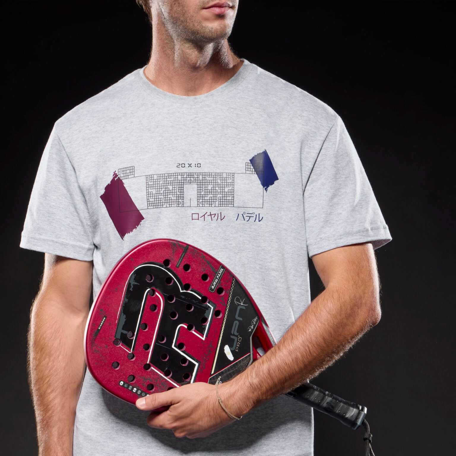 Japan Red Padel Racket