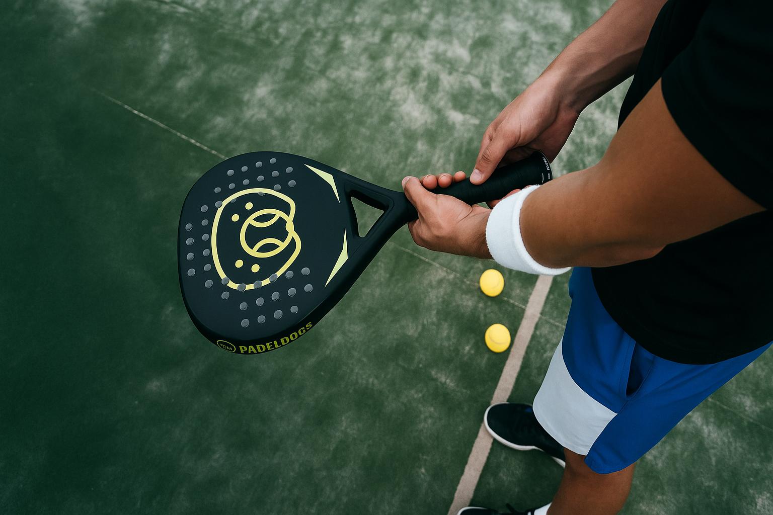 PadelDogs.com Logo and padel
