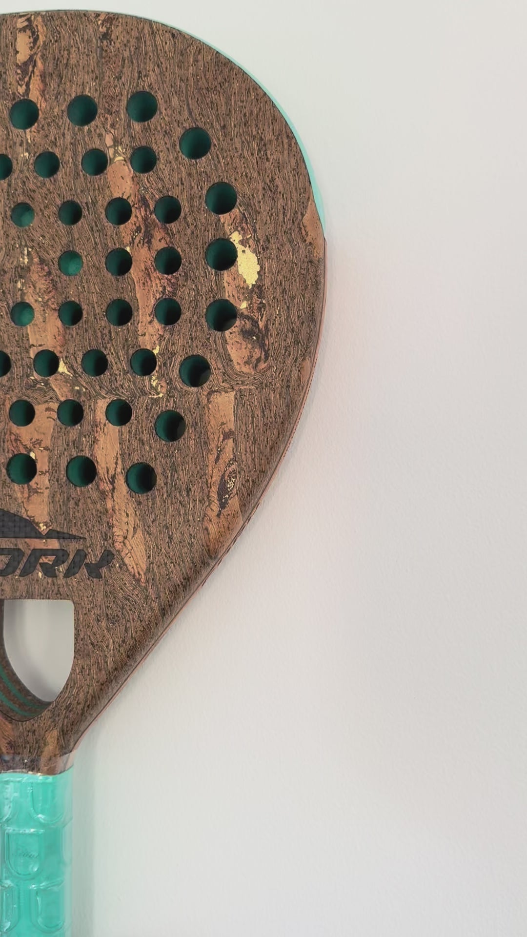 Cork Padel Premium III Turquoise
